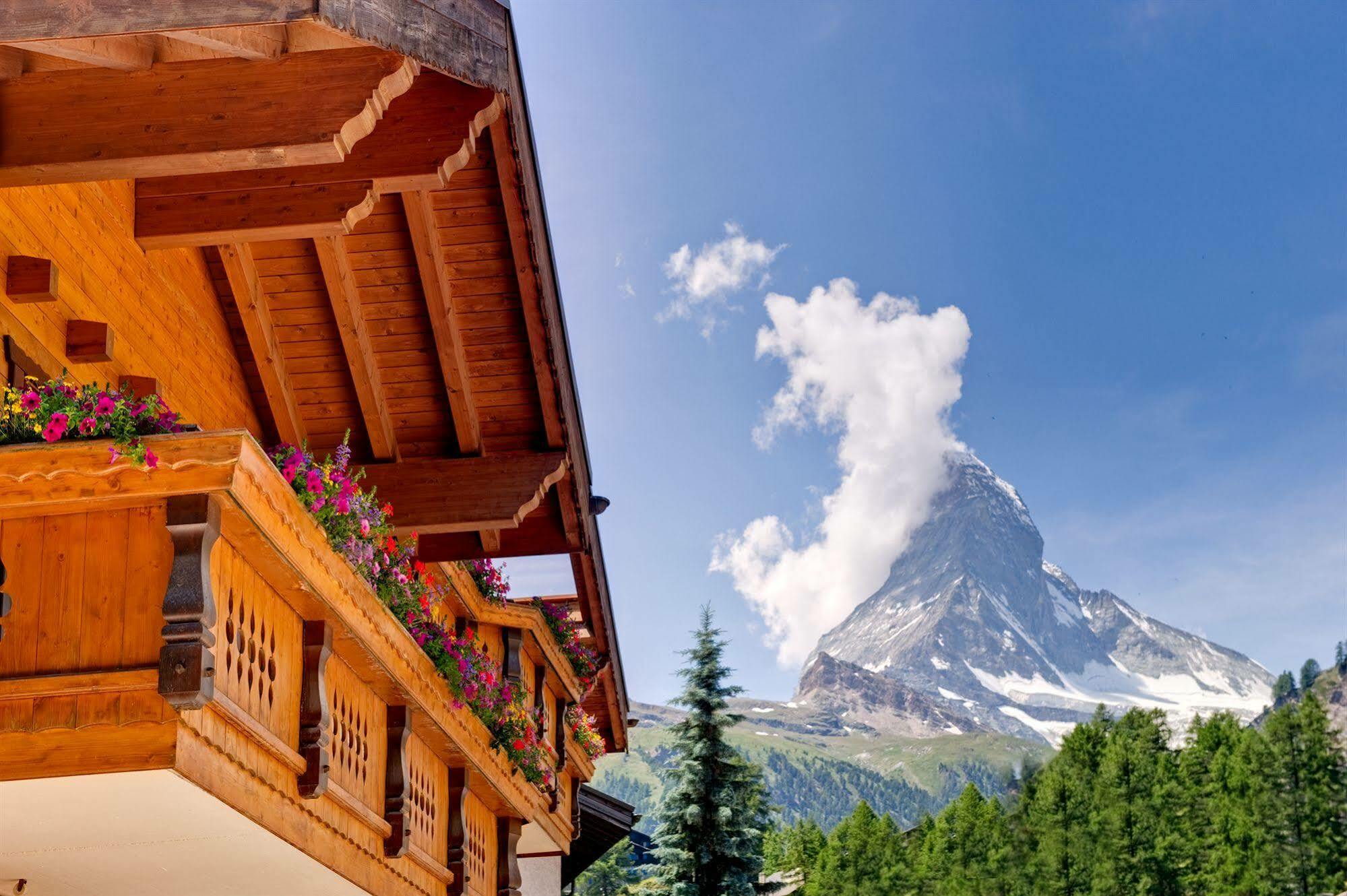 Jaegerhof Serviced Apartements Zermatt Exteriér fotografie